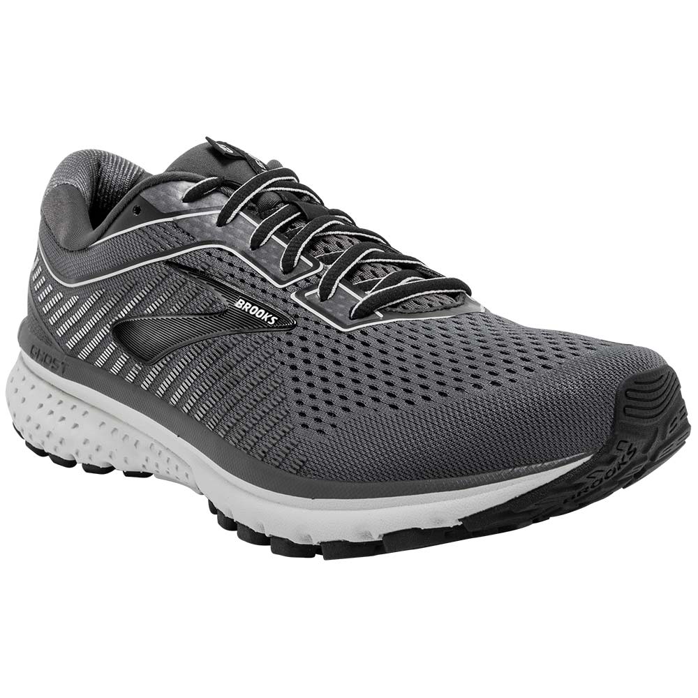 Brooks Ghost 12 Running Shoes - Mens Grey