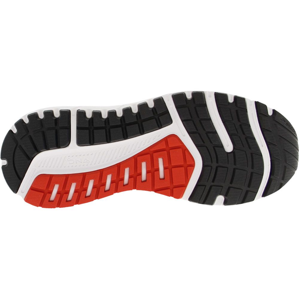 Brooks Beast 20 Running Shoes - Mens Black Red Sole View