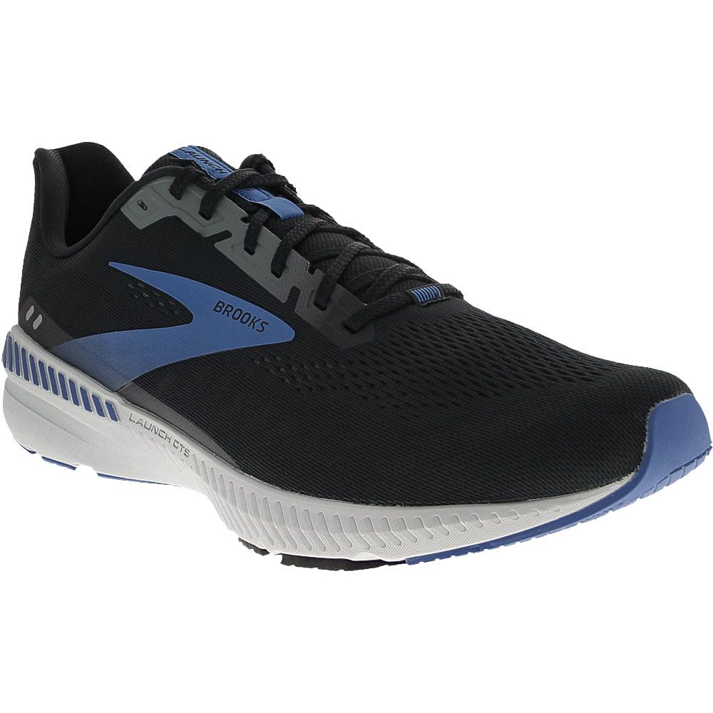 Brooks Launch GTS 8 Running Shoes - Mens Black Grey