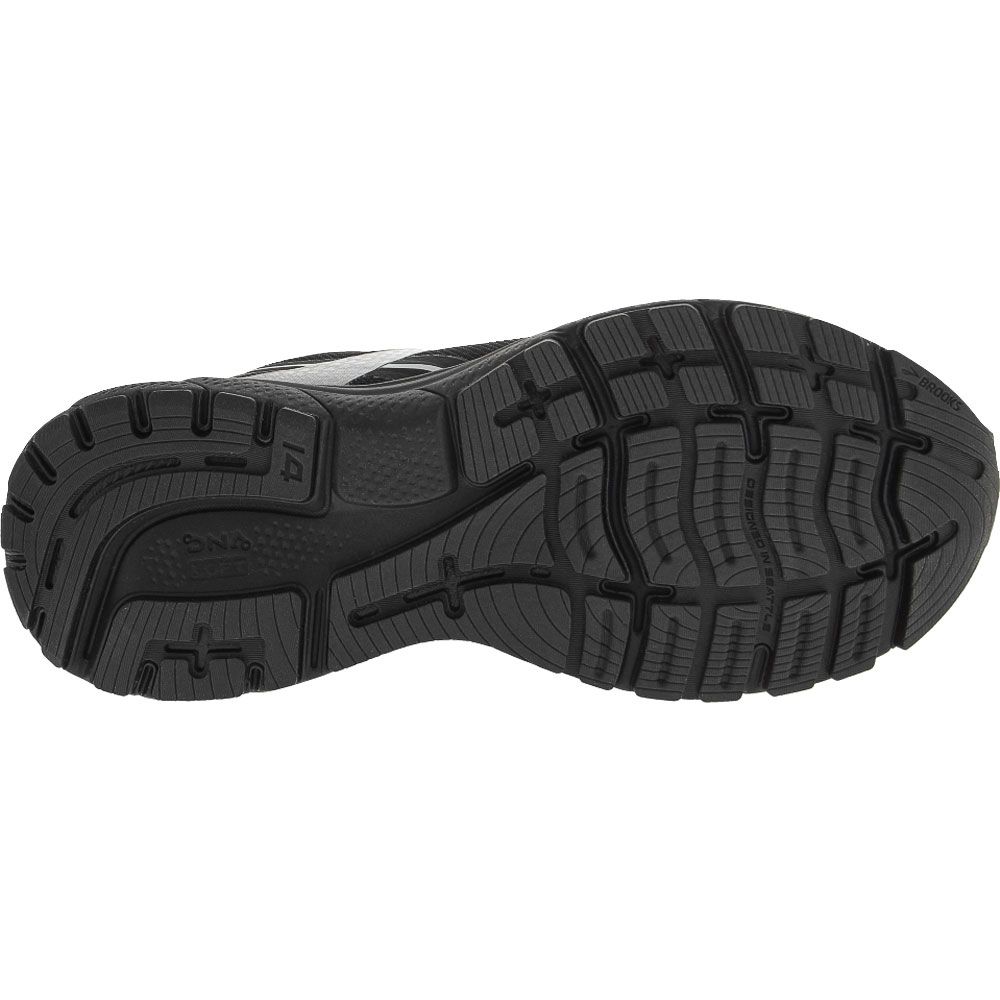 Brooks Ghost 14 Gtx Running Shoes - Mens Black Black Ebony Sole View