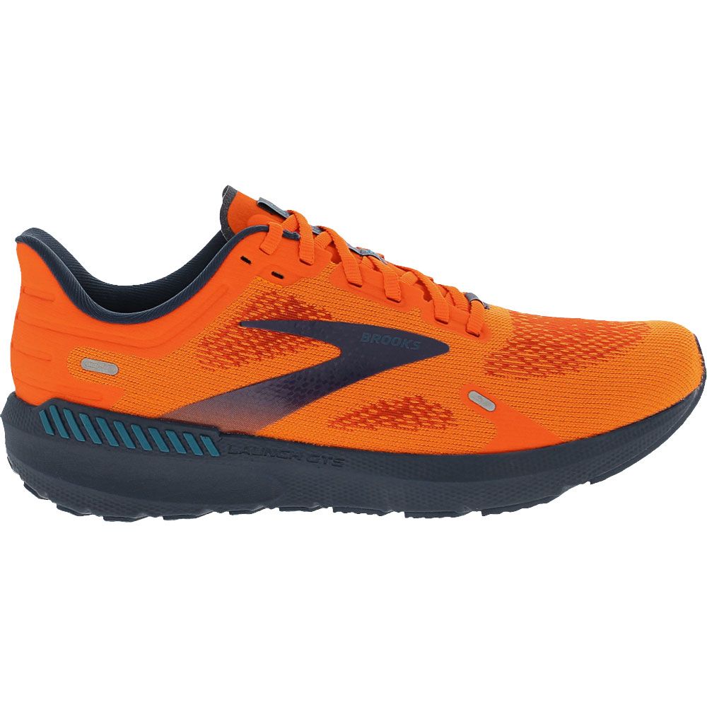 Brooks Launch GTS 9 Running Shoes - Mens Flame Side View