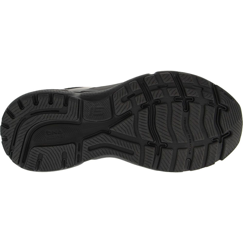 Brooks Ghost 15 Running Shoes - Mens Black Black Ebony Sole View