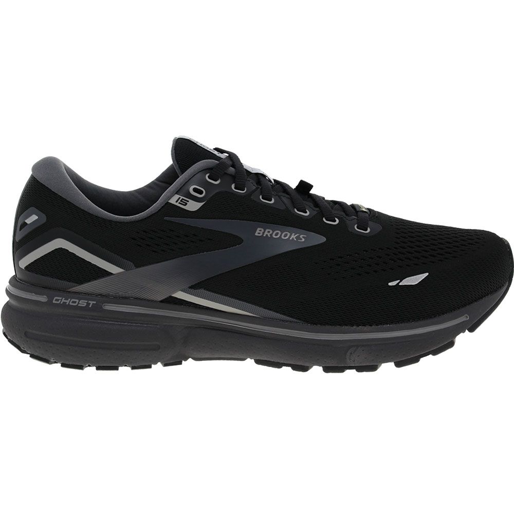 Brooks Ghost 15 Gtx Running Shoes - Mens Black Blackened Pearl Alloy