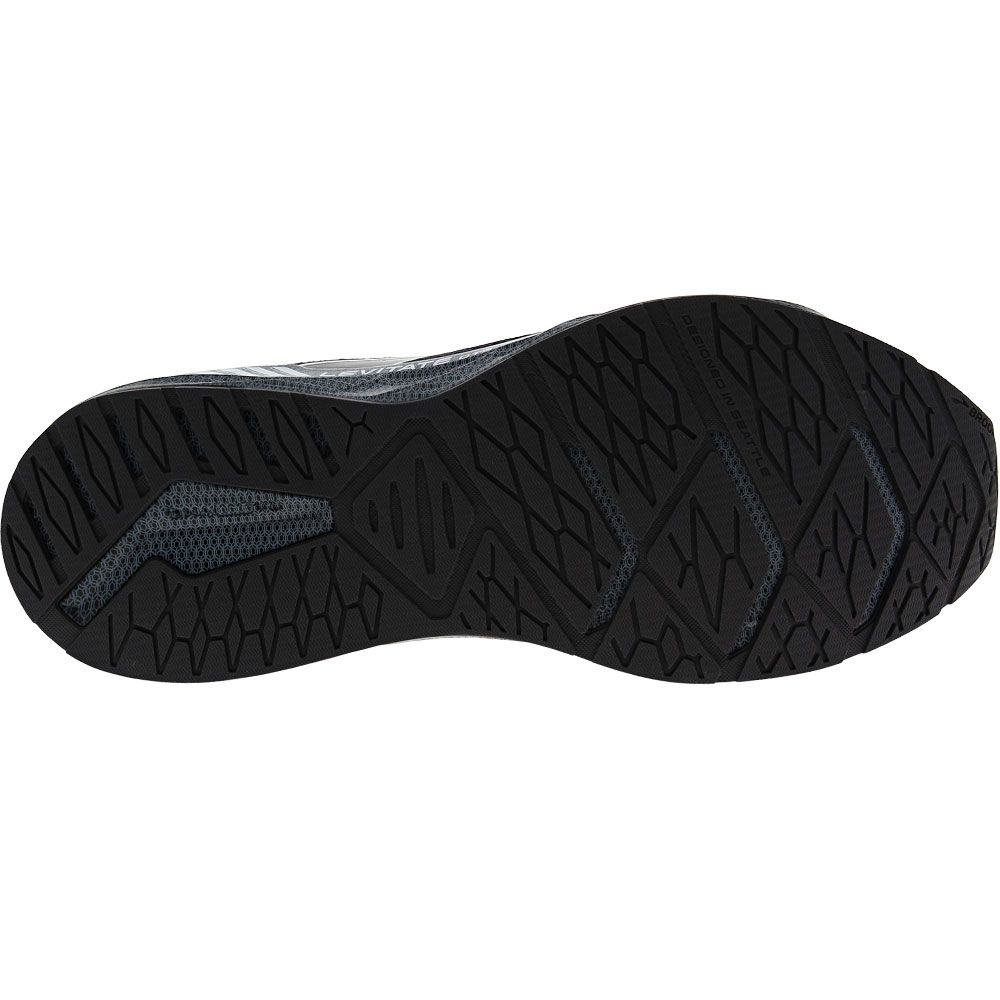 Brooks Levitate GTS 6 Running Shoes - Mens Blackened Pearl Ebony White Sole View
