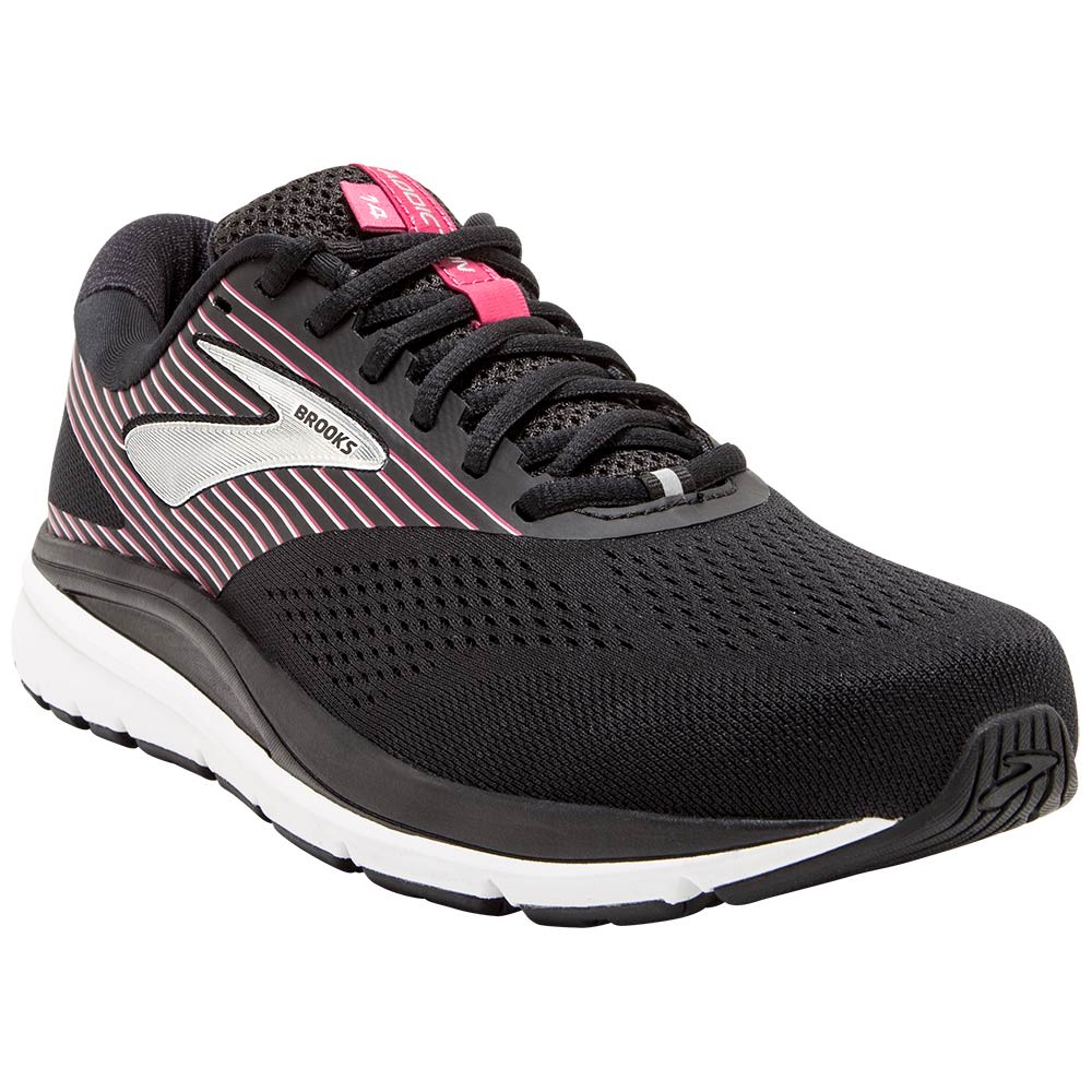 Brooks Addiction 14 Running Shoes - Womens Black Pink
