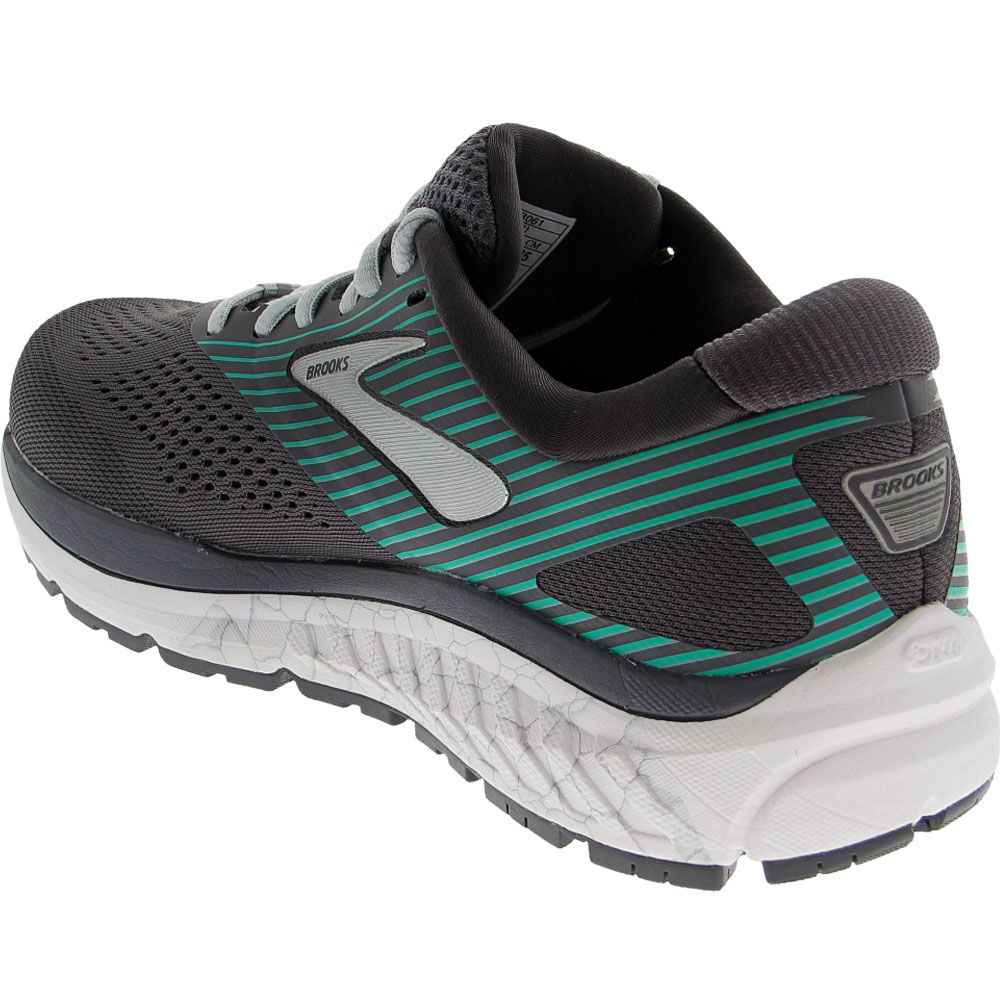 Brooks Addiction 14 Running Shoes - Womens Grey Back View