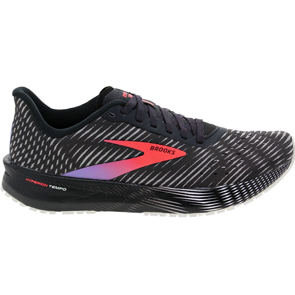 Brooks Hyperion Tempo Running Shoes - Womens Black Coral Purple