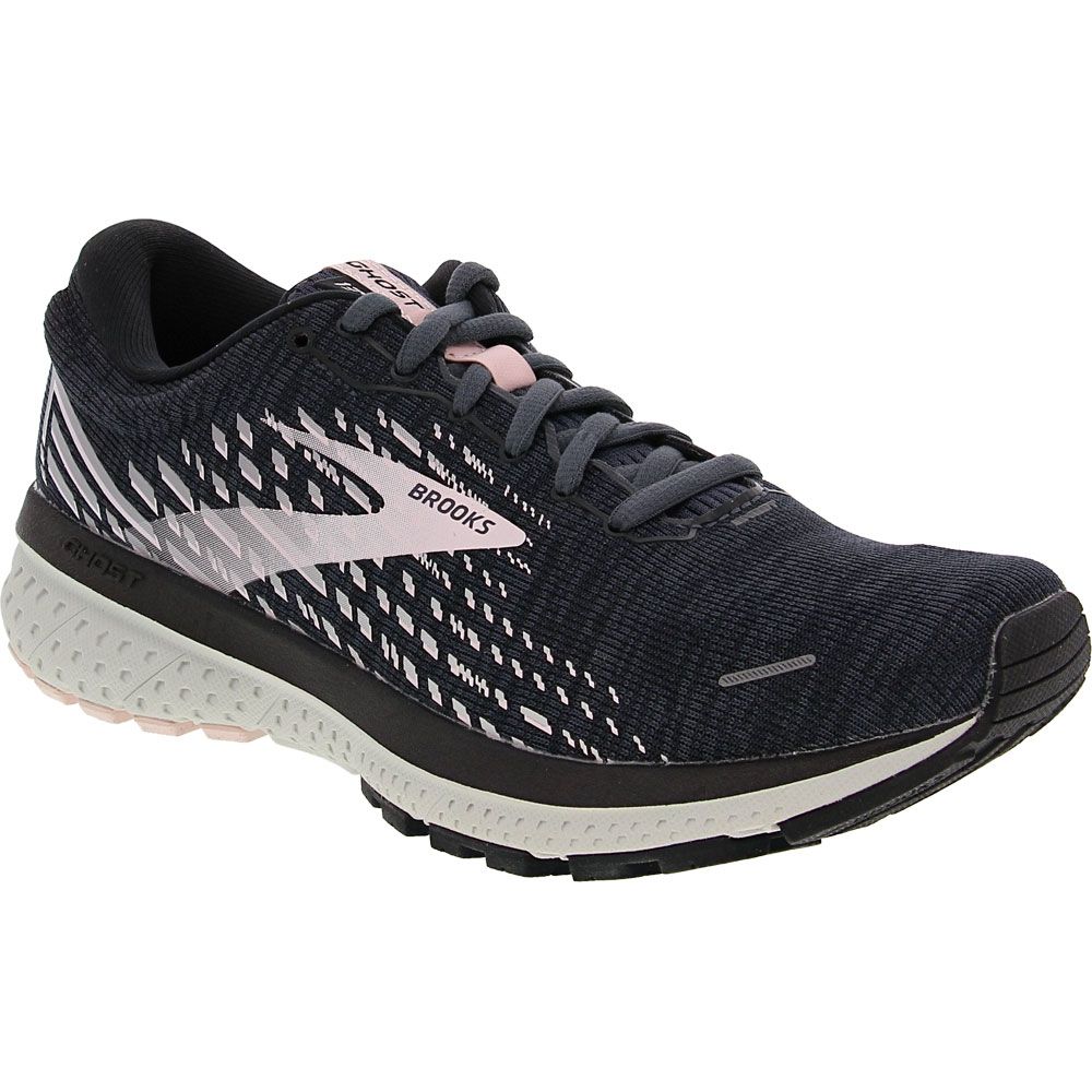 Brooks Ghost 13 Running Shoes - Womens Black Mauve