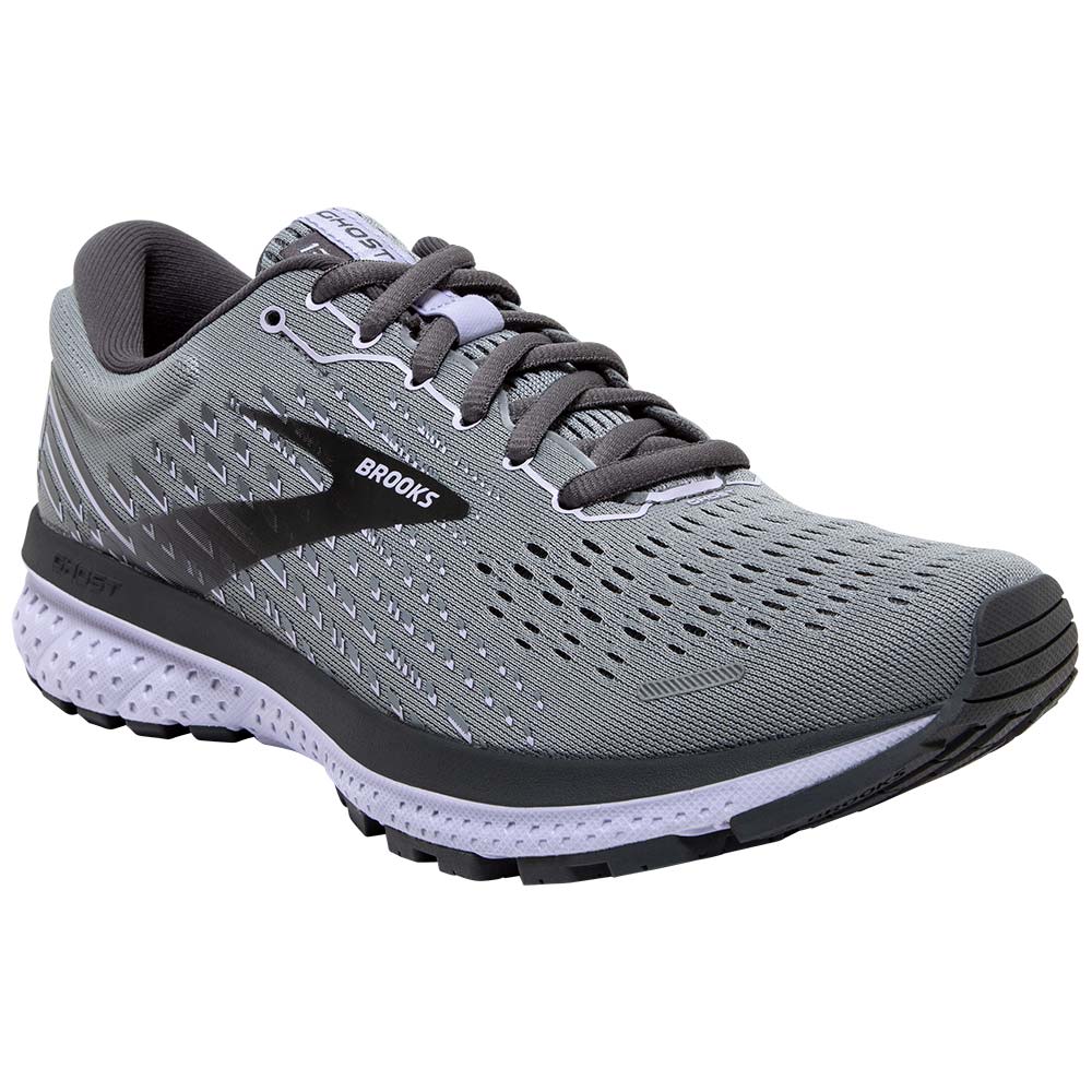 Brooks Ghost 13 Running Shoes - Womens Grey Pearl