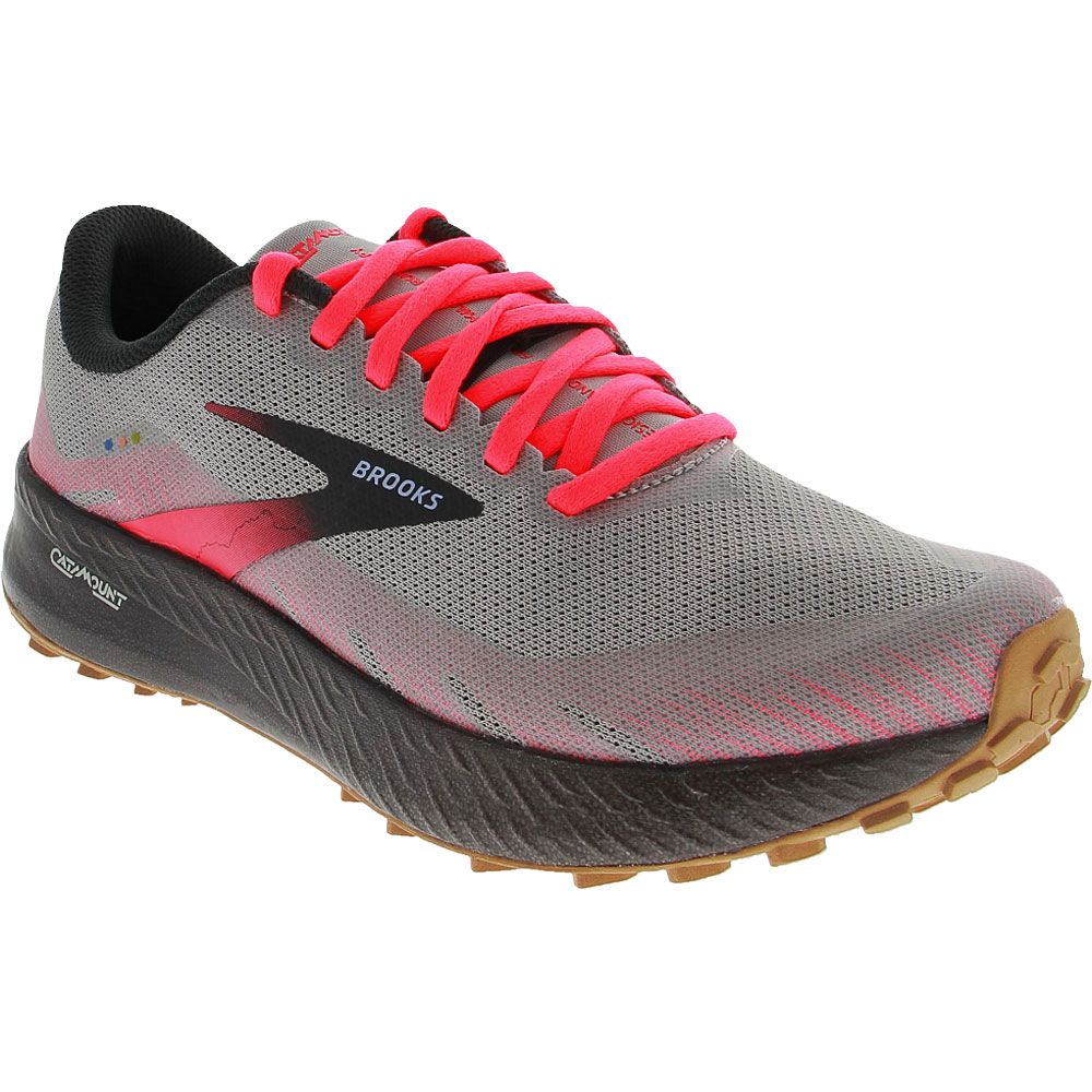 Brooks Catamount Trail Running Shoes - Womens Alloy Pink