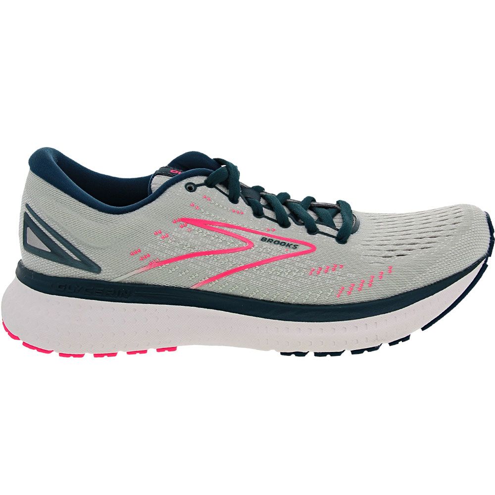 Brooks Glycerin 19 Running Shoes - Womens Ice Flow Side View