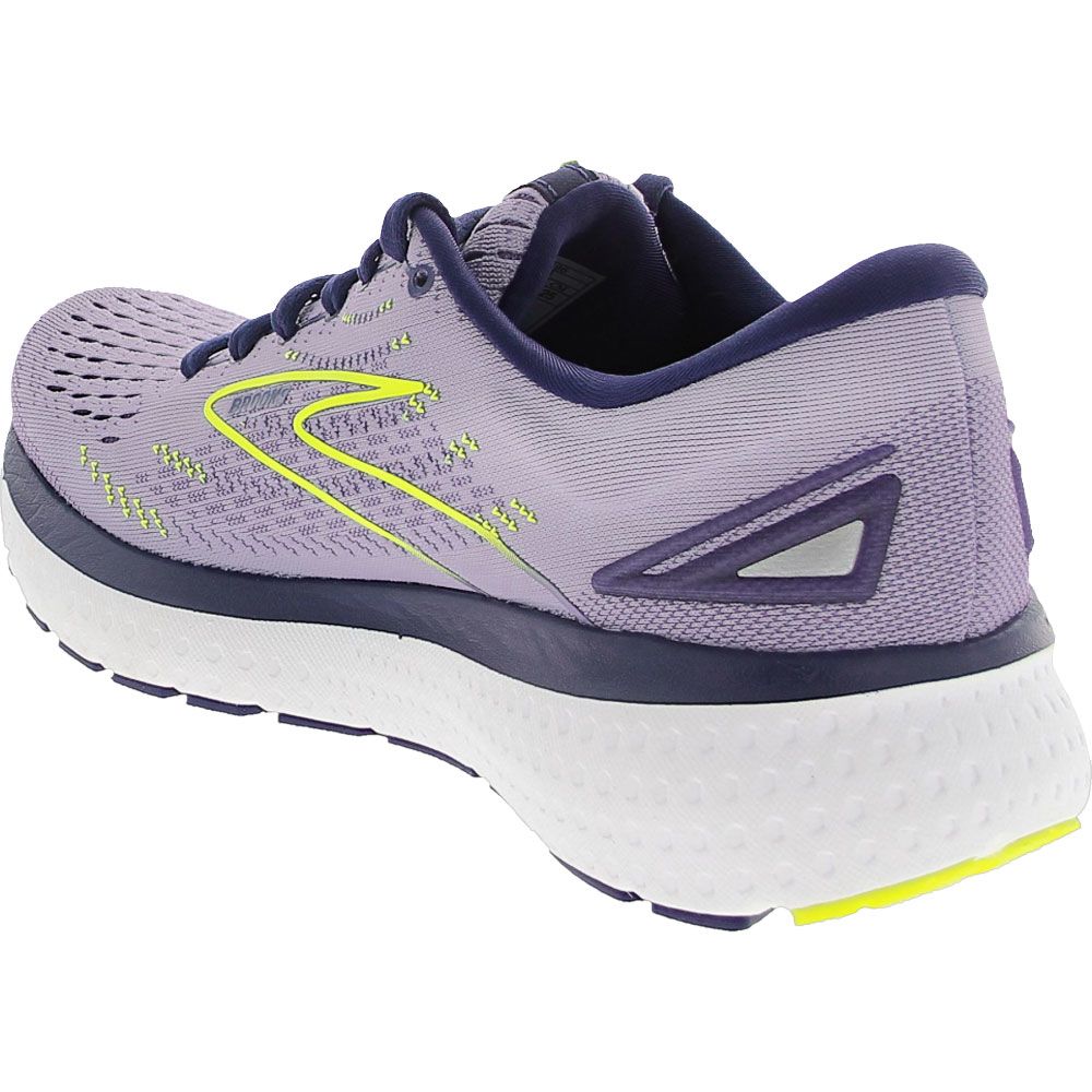 Brooks Glycerin 19 Running Shoes - Womens Lavender Back View