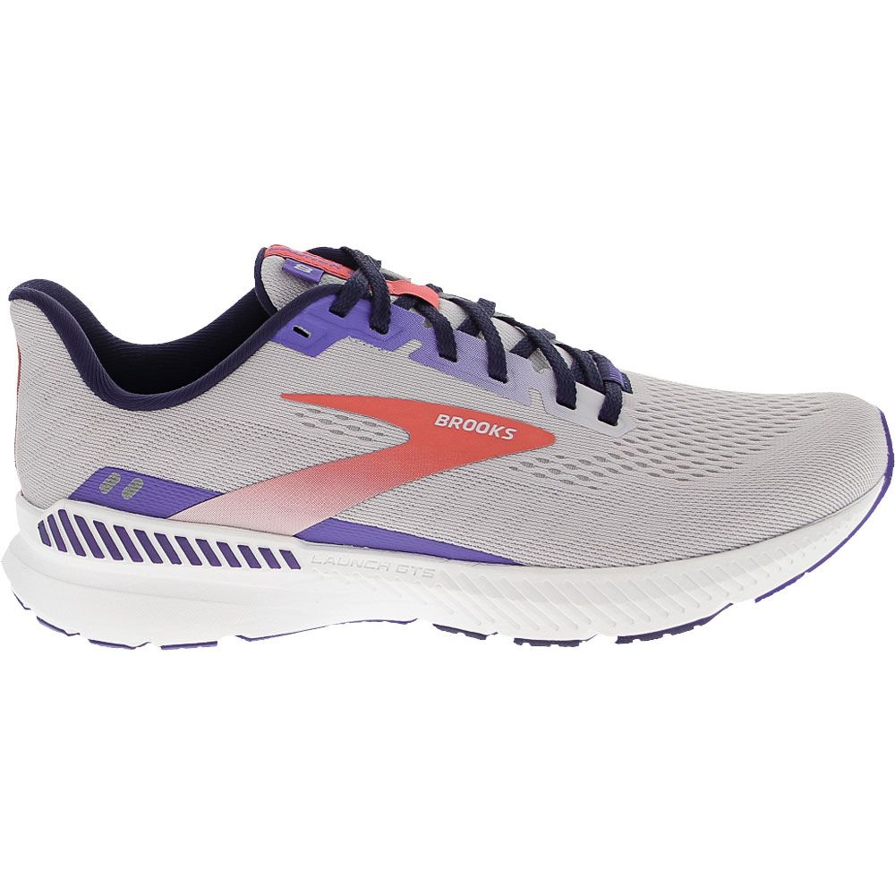 Brooks Launch GTS 8 Running Shoes - Womens Lavender Side View