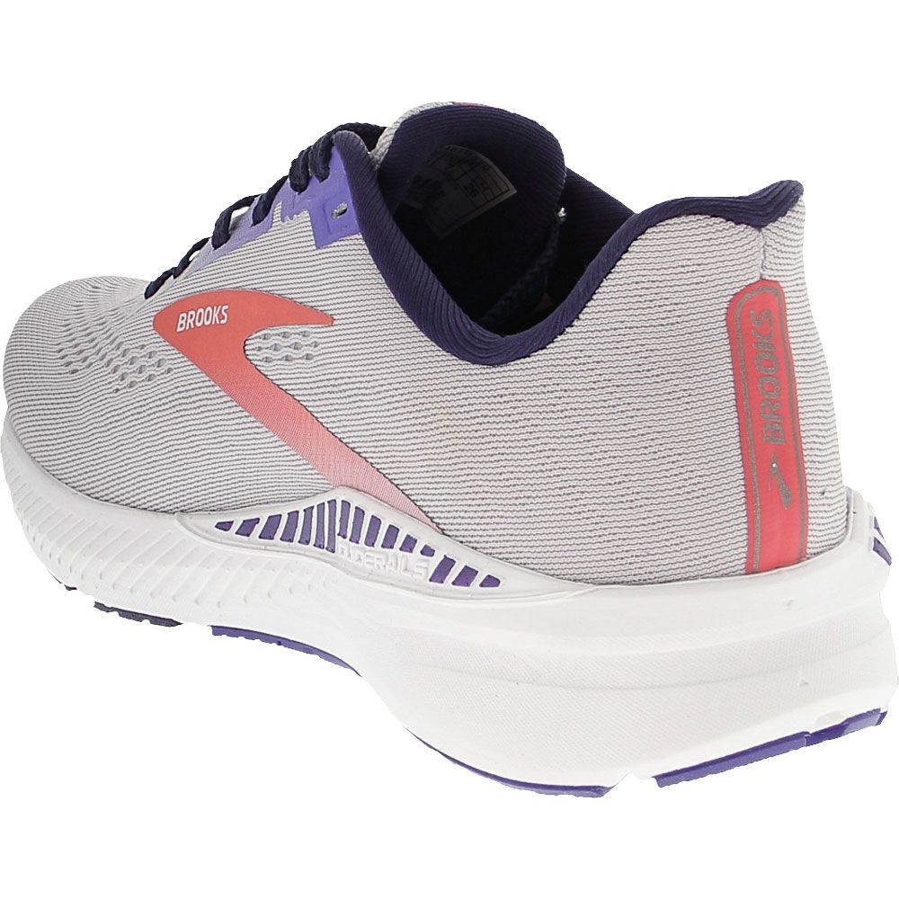 Brooks Launch GTS 8 Running Shoes - Womens Lavender Back View