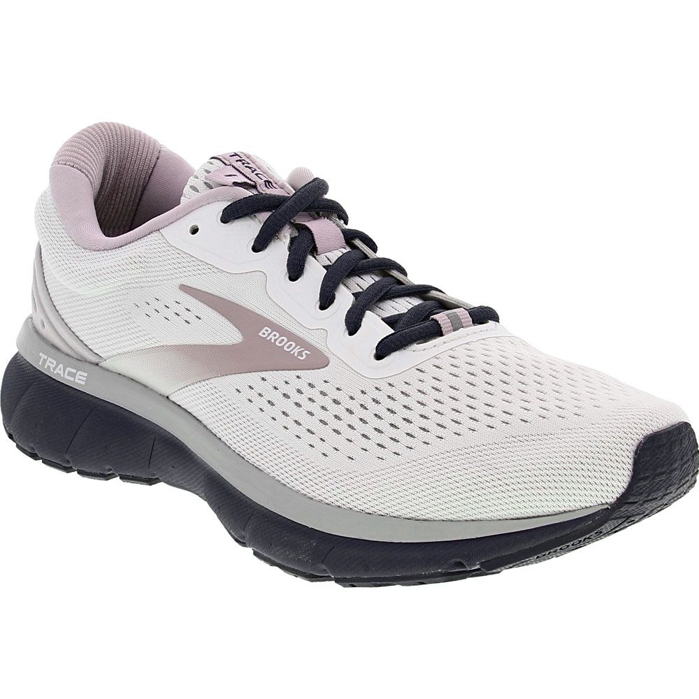 Brooks Trace Running Shoes - Womens White Grey