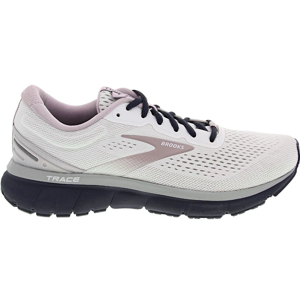 Brooks Trace Running Shoes - Womens White Grey