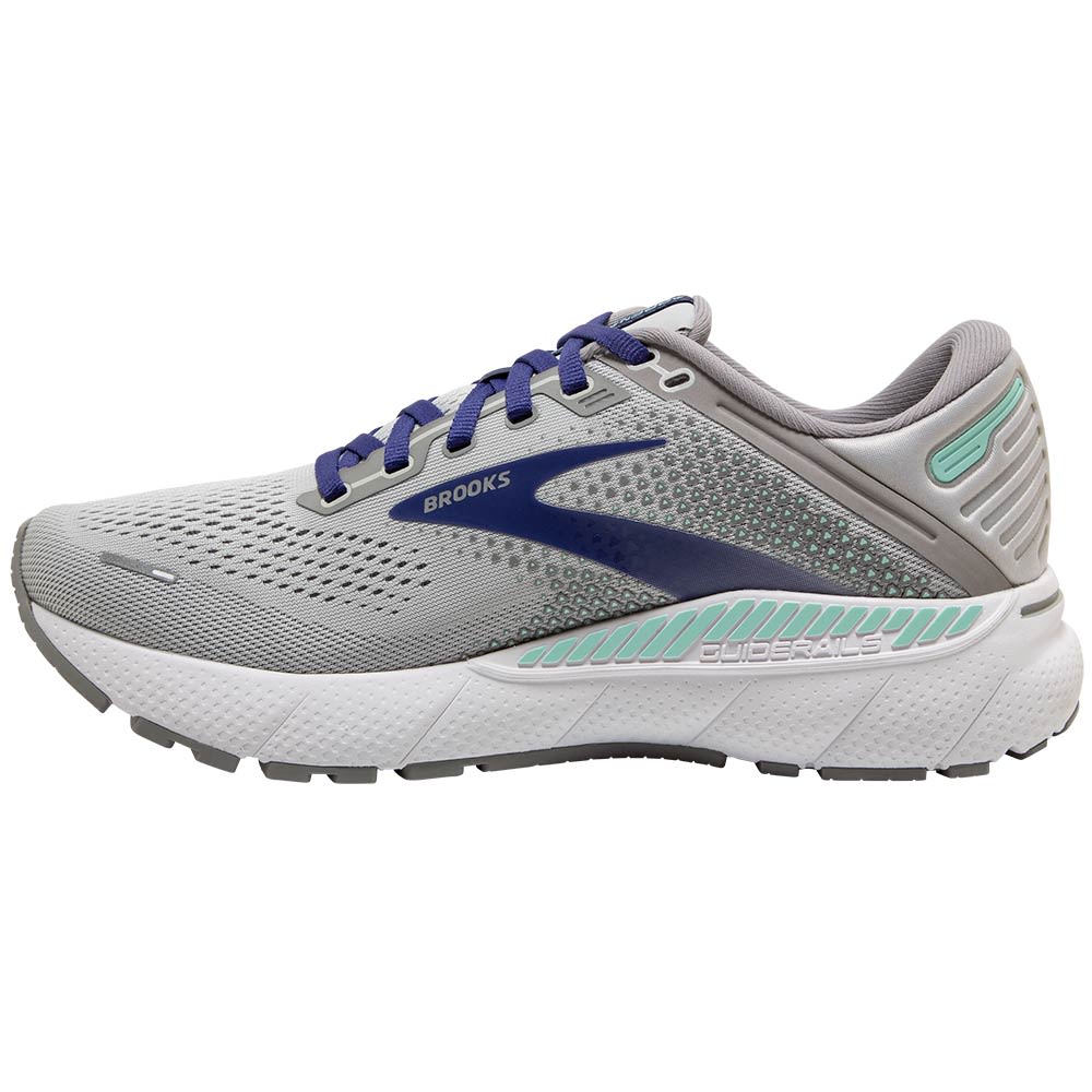 Brooks Adrenaline GTS 22 Running Shoes - Womens Alloy Back View