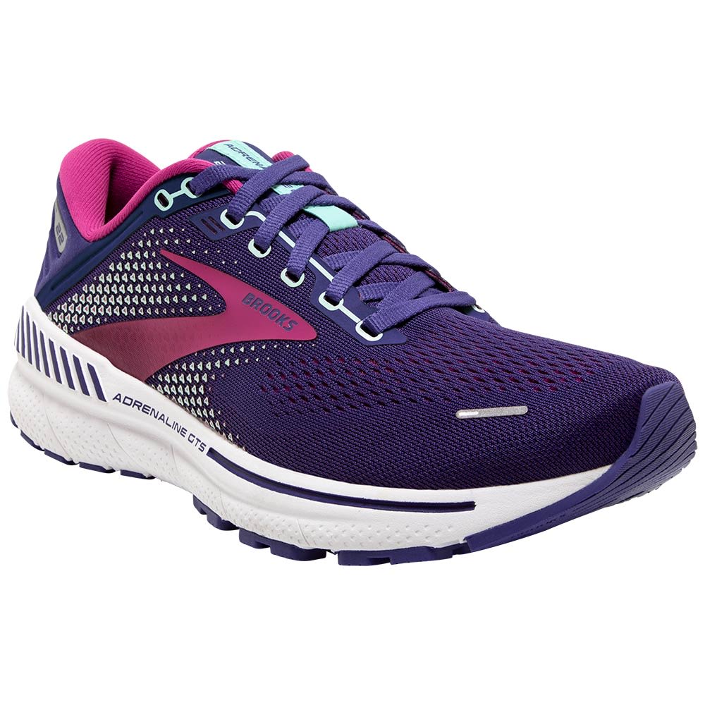 Brooks Adrenaline GTS 22 Running Shoes - Womens Navy Yucca Pink