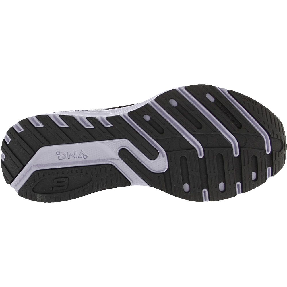 Brooks Launch GTS 9 Running Shoes - Womens Black Ebony Sole View