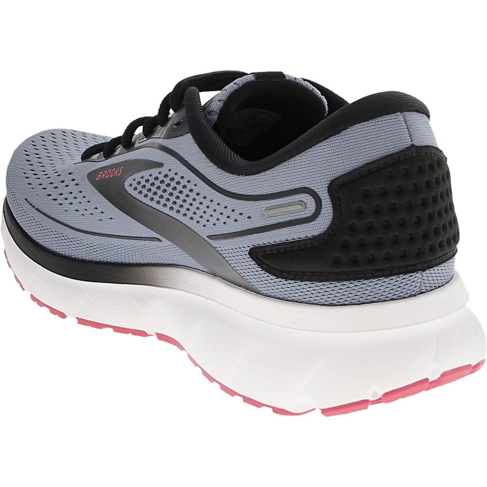 Brooks Trace 2 Running Shoes - Womens Purple Impression Black Pink Back View