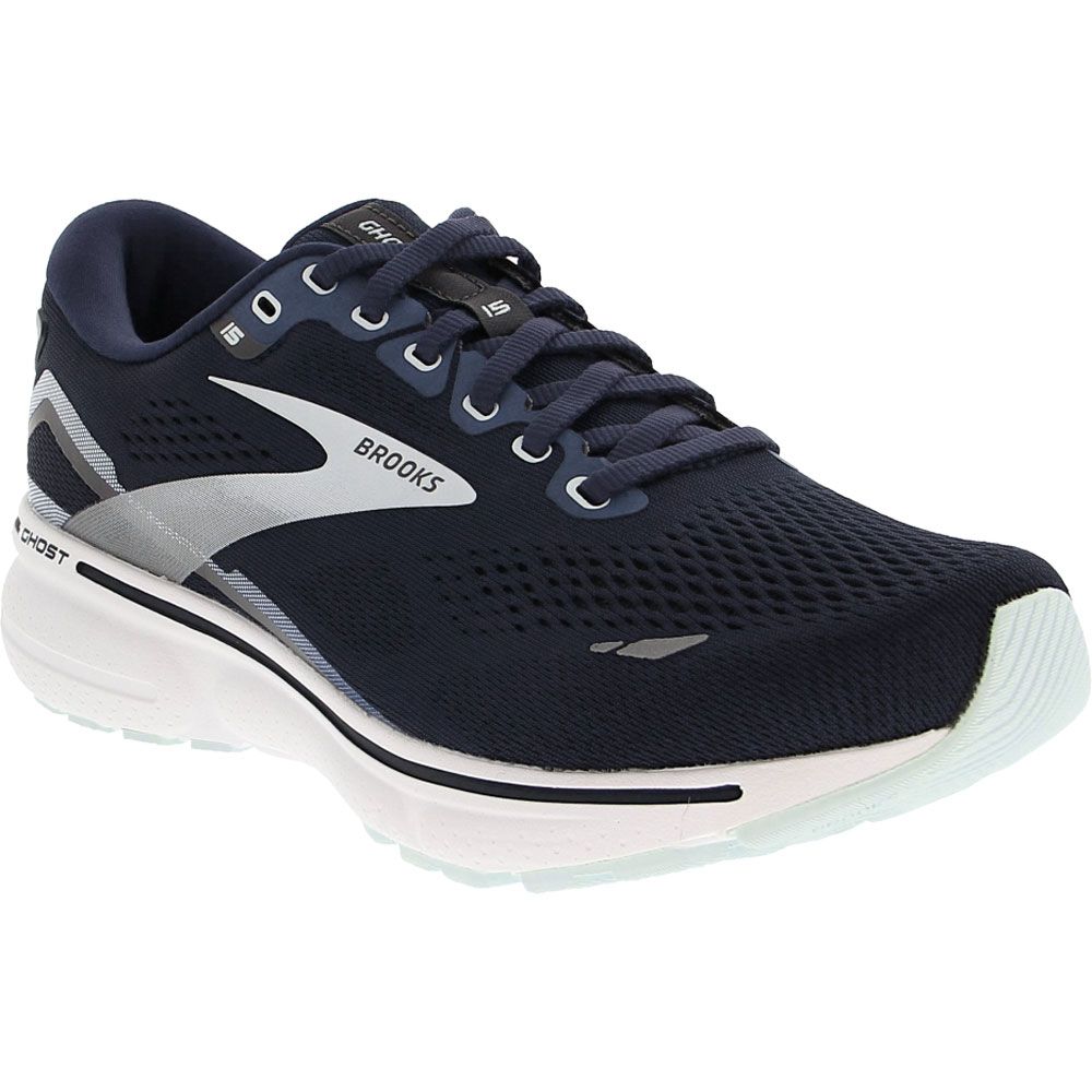 Brooks Ghost 15 Running Shoes - Womens Peacoat Navy Pearl