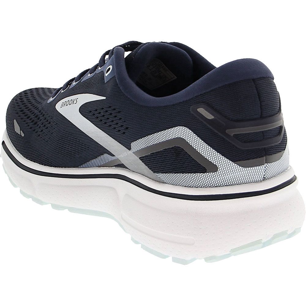 Brooks Ghost 15 Running Shoes - Womens Peacoat Navy Pearl Back View