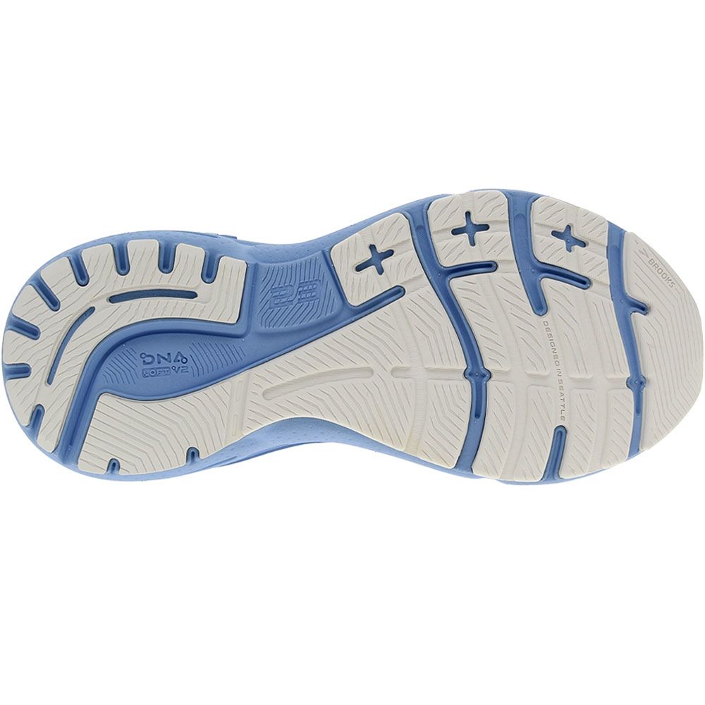 Brooks Adrenaline GTS 23 Running Shoes - Womens Blue Open Air Sole View