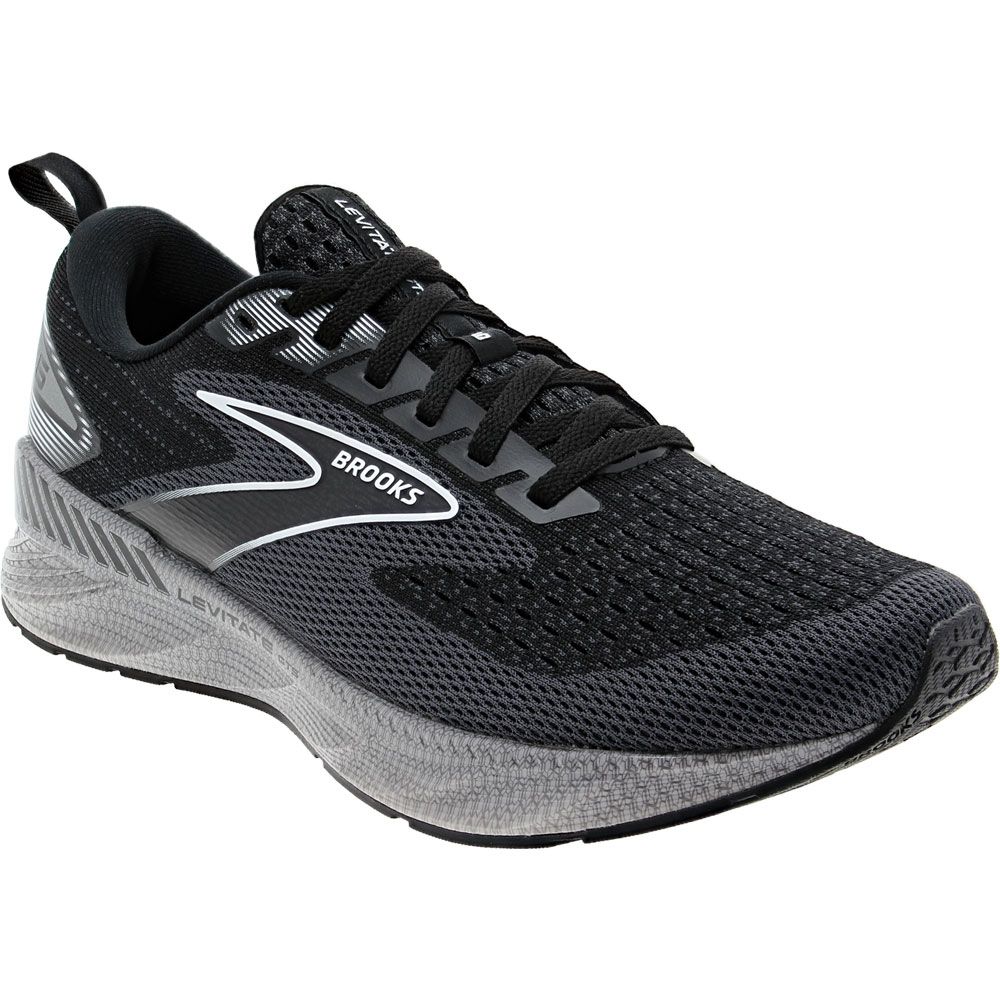 Brooks Levitate GTS 6 Running Shoes - Womens Black Pearl White