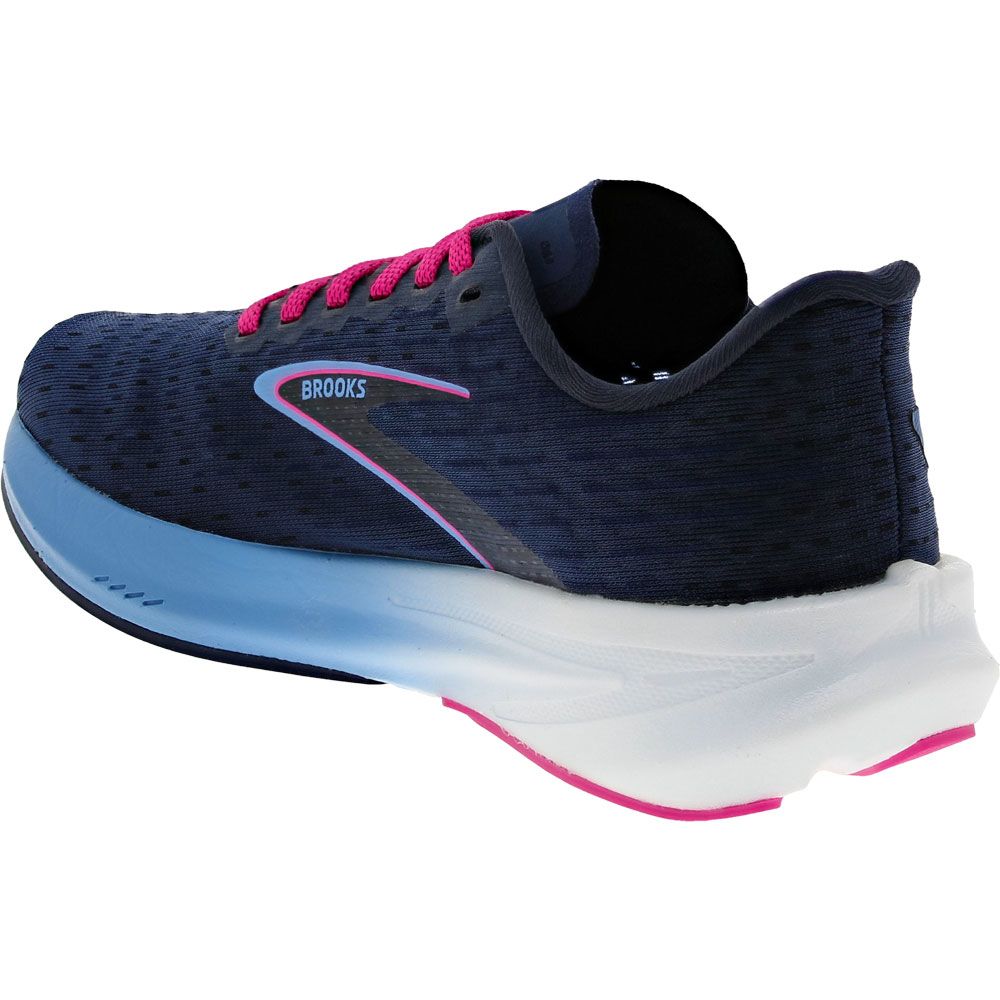 Brooks Hyperion Running Shoes - Womens Peacoat Open Air Lilac Rose Back View