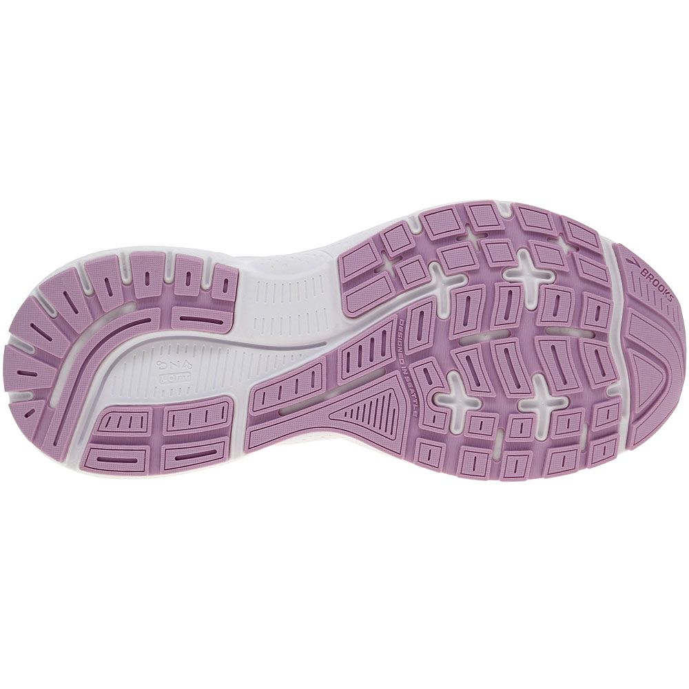 Brooks Trace 3 Running Shoes - Womens White Orchid Sole View