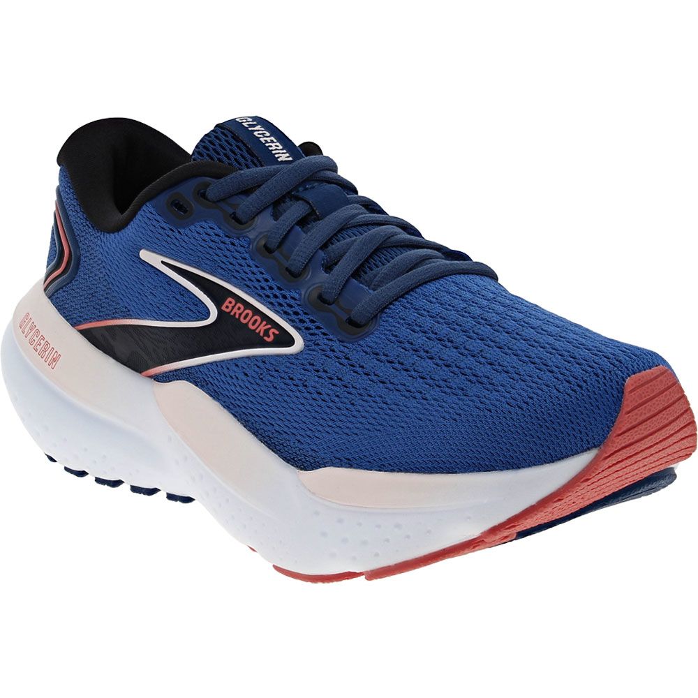 Brooks Glycerin 21 Running Shoes - Womens Blue Icy Pink