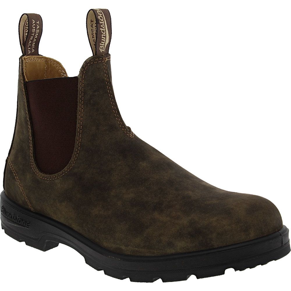 Blundstone  585 Chelsea Boot Casual Boots - Mens Rustic Brown