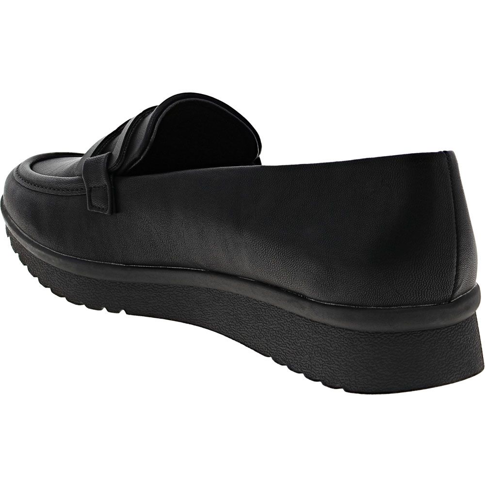BareTraps Addison Slip on Casual Shoes - Womens Black Back View