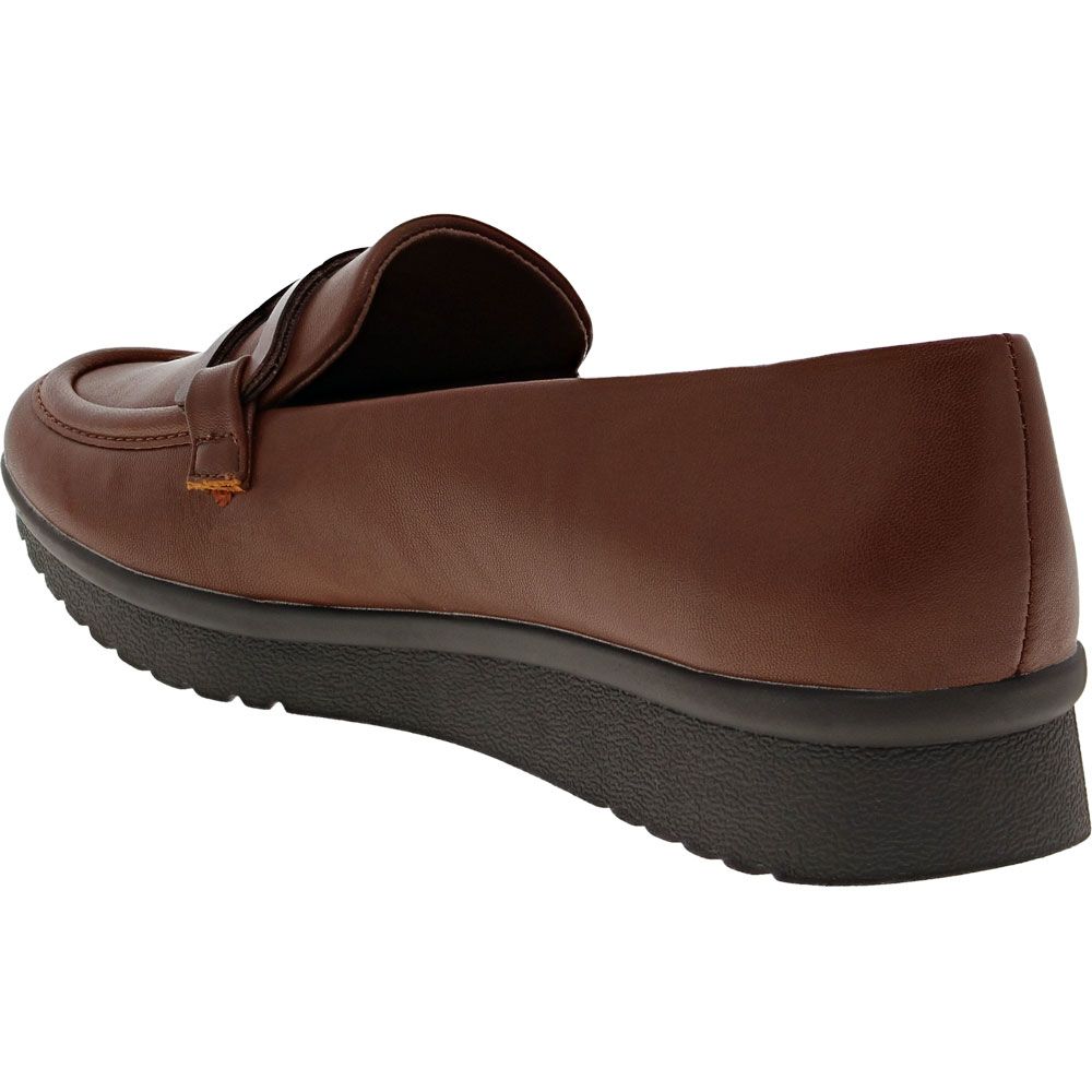 BareTraps Addison Slip on Casual Shoes - Womens Brush Brown Back View