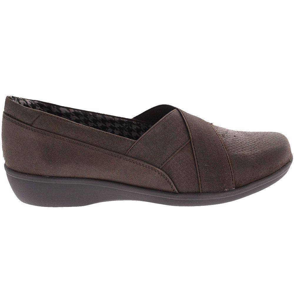 BareTraps Darlinda Slip on Casual Shoes - Womens Brown Side View