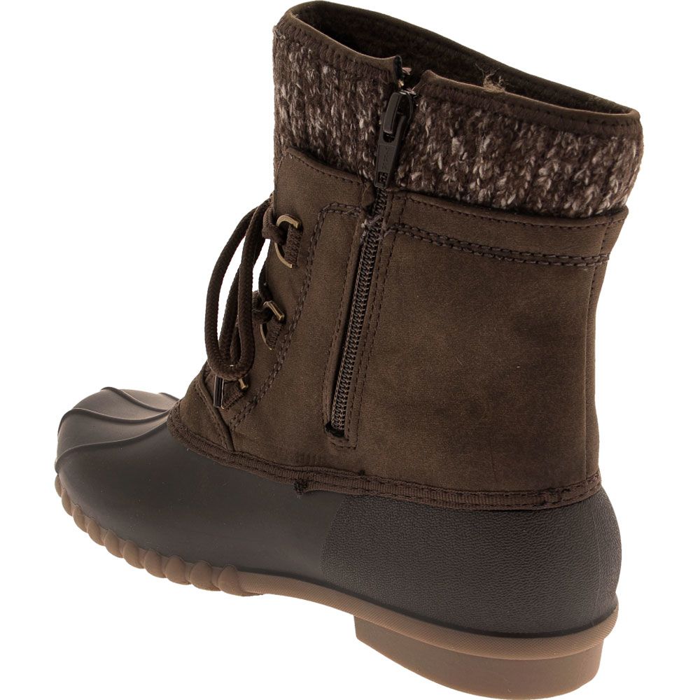 BareTraps Fawkes Winter Boots - Womens Brown Back View