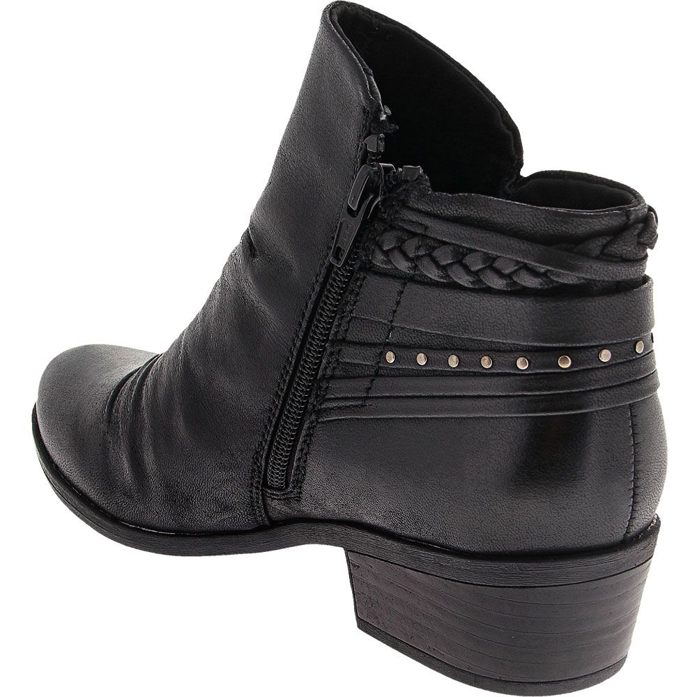 BareTraps Galvin Ankle Boots - Womens Black Back View