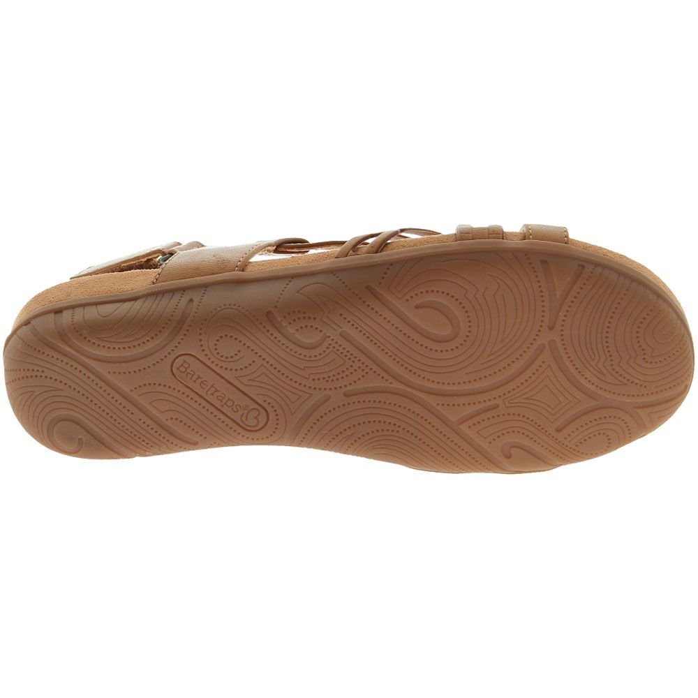 BareTraps Jewel Ankle Strap Sandal - Womens Tan Sole View