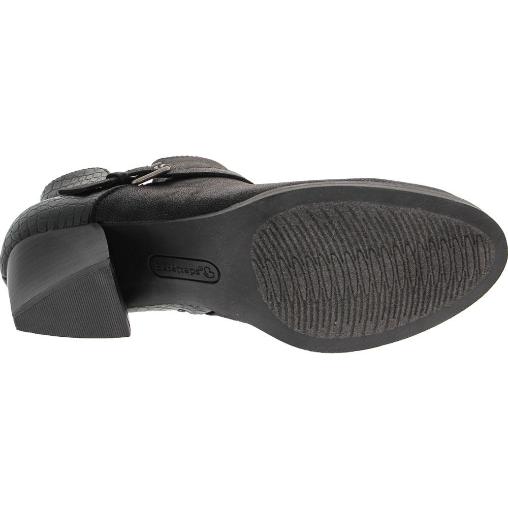 BareTraps Lexis Ankle Boots - Womens Black Sole View