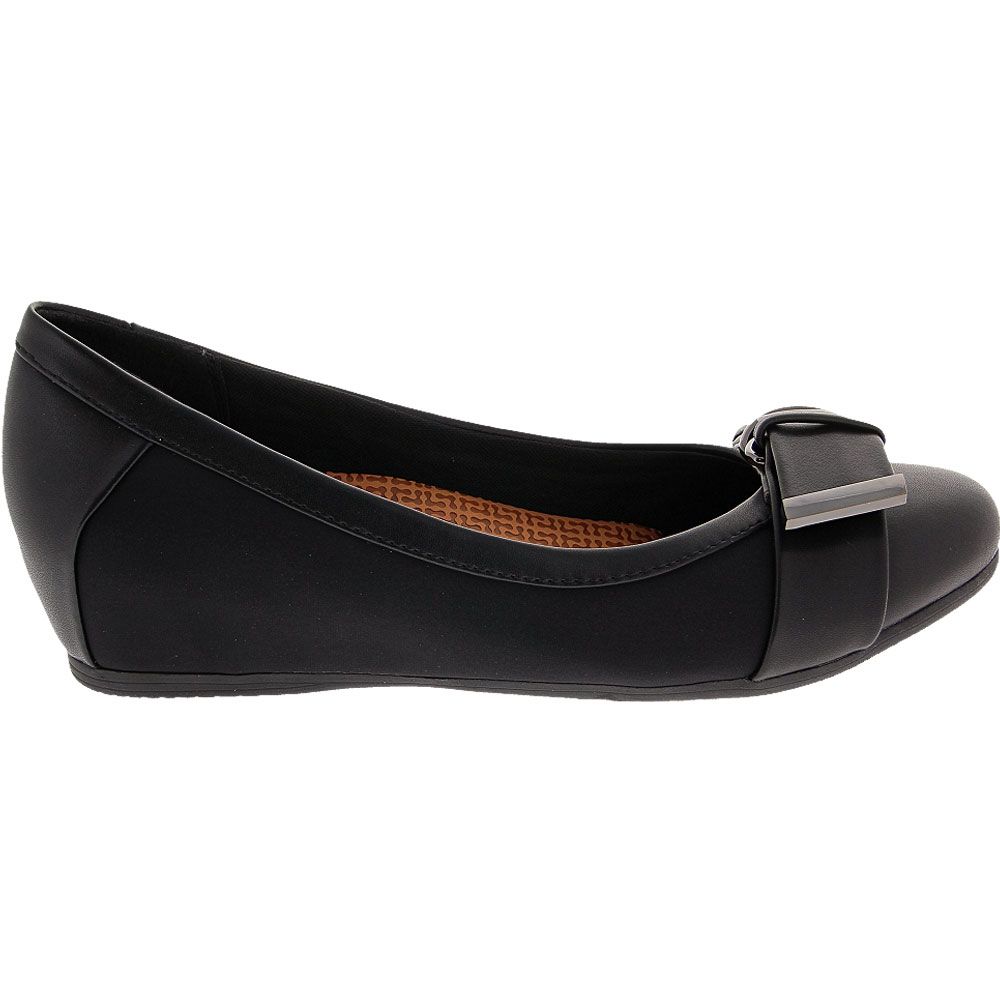 BareTraps Nelly Casual Dress Shoes - Womens Black Side View