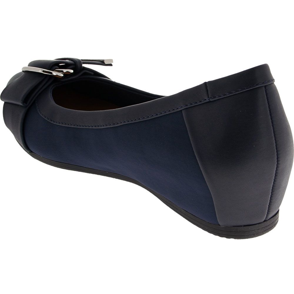 BareTraps Nelly Casual Dress Shoes - Womens Navy Back View