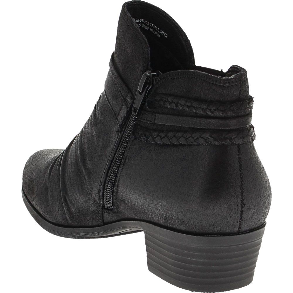 BareTraps Nobalee Ankle Boots - Womens Black Back View