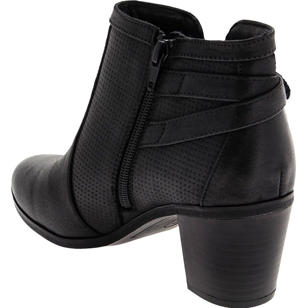 BareTraps Octa Ankle Boots - Womens Black Back View