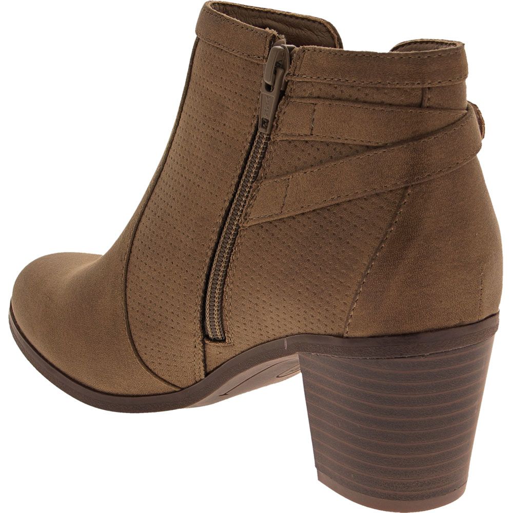 BareTraps Octa Ankle Boots - Womens Oatmeal Back View