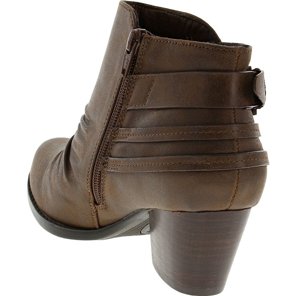 BareTraps Reid Ankle Boots - Womens Brown Back View
