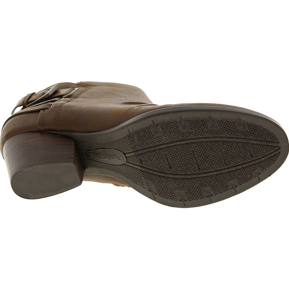 BareTraps Reid Ankle Boots - Womens Brown Sole View