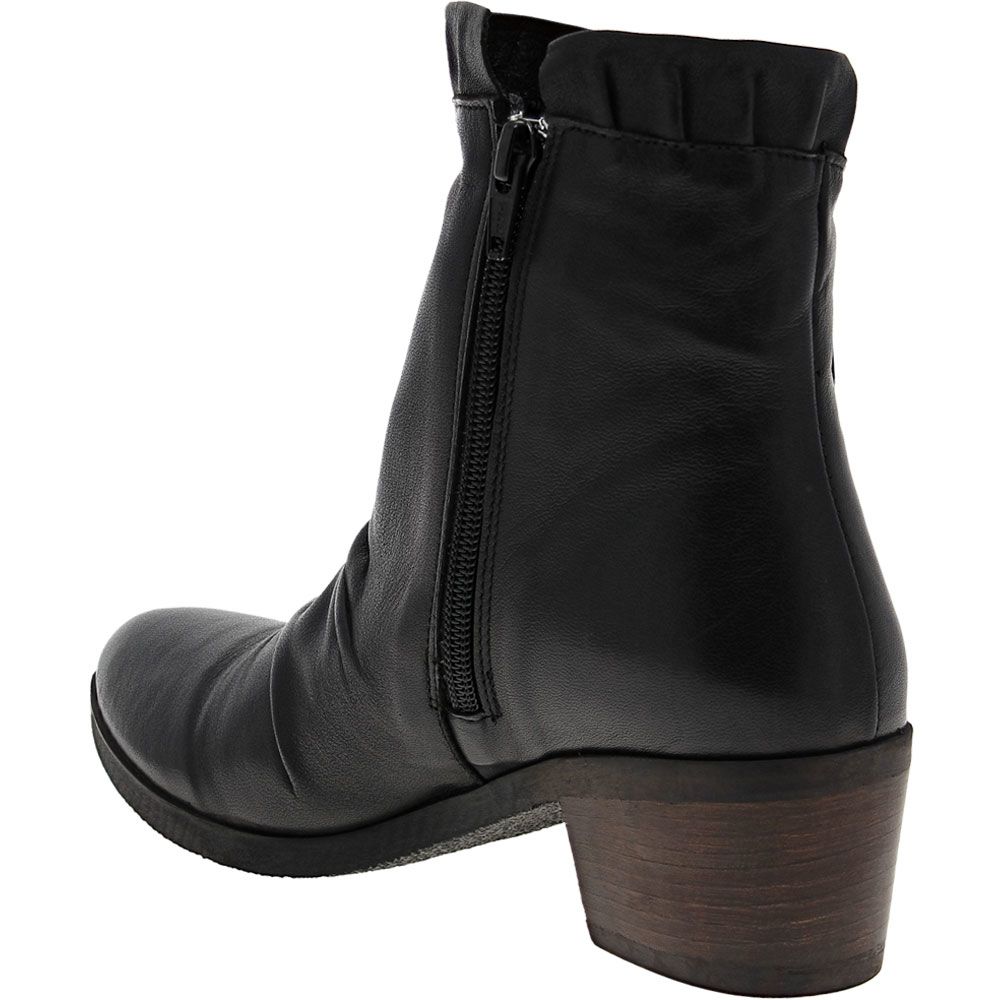 Bueno Connie Ankle Boots - Womens Black Back View
