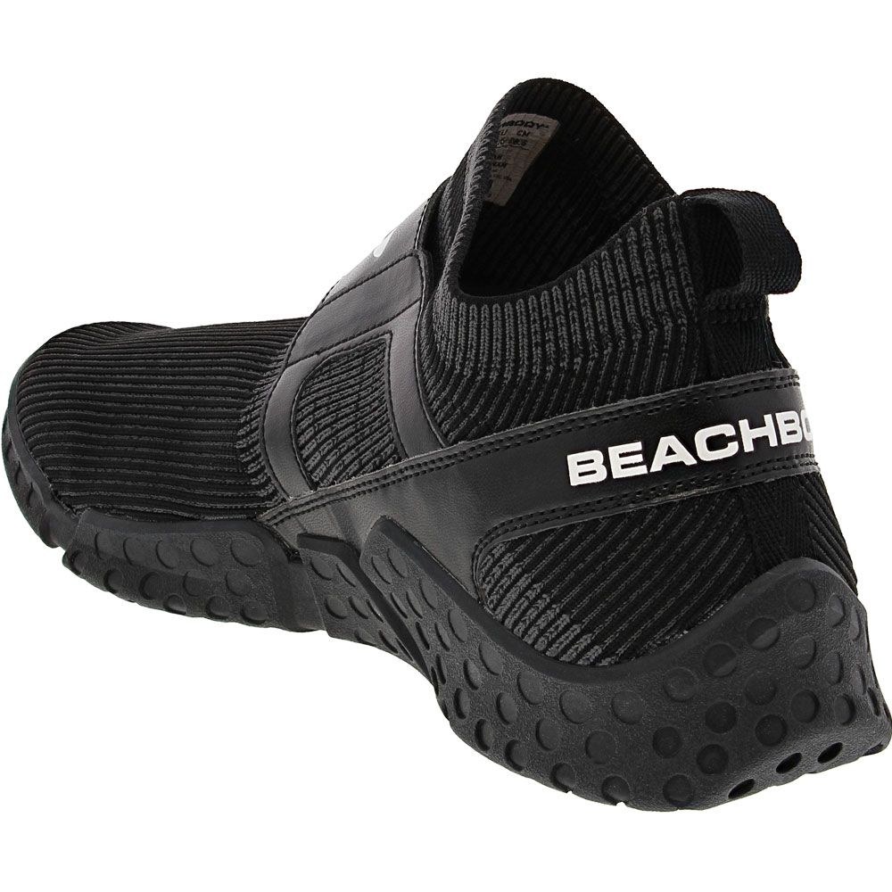 Beachbody Burn Muscle Mens Lightweight Training Shoes Black Pewter Black Back View