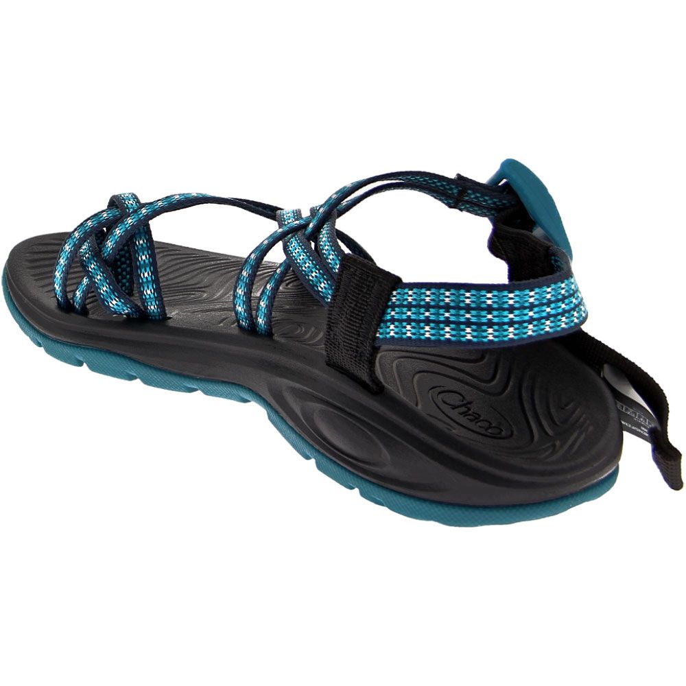 Chaco Z Volv X2 Outdoor Sandals - Womens Teal Back View