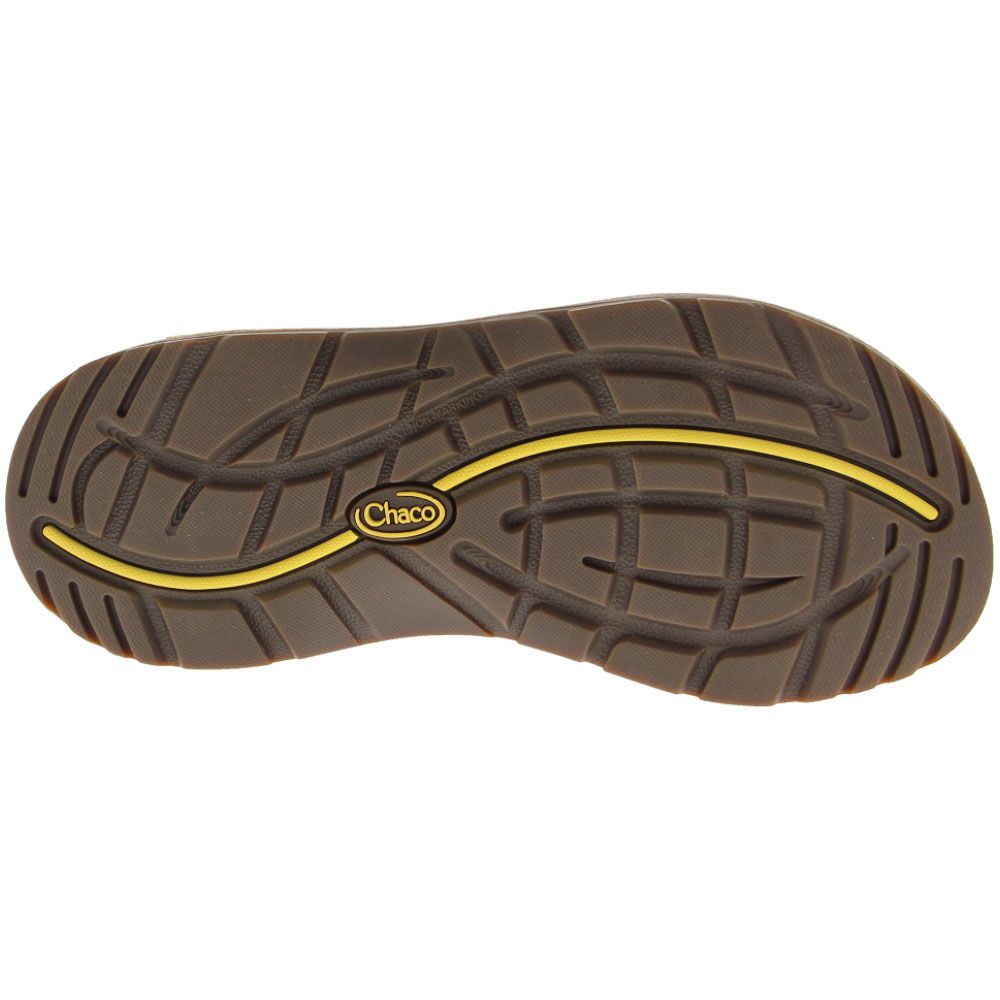 Chaco Z Cloud 2 Outdoor Sandals - Womens Brown Sole View